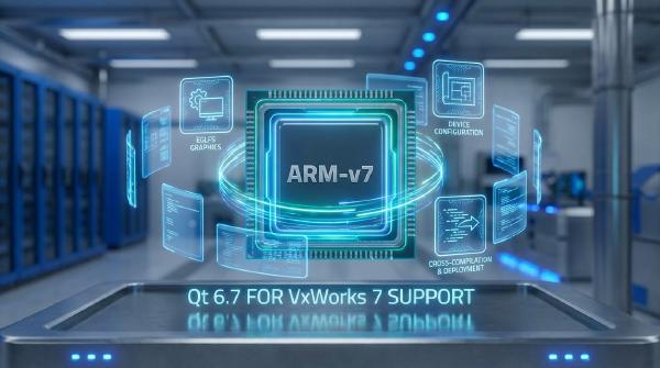 Qt 6.7 on VxWorks 7: Architecture, EGLFS, and Build Guide