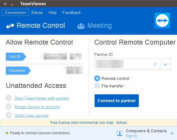 Linux TeamViewer Partner ID