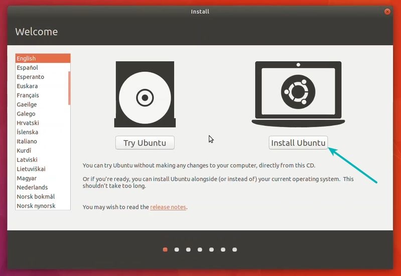 Install Ubuntu 17.10 on Virtualbox