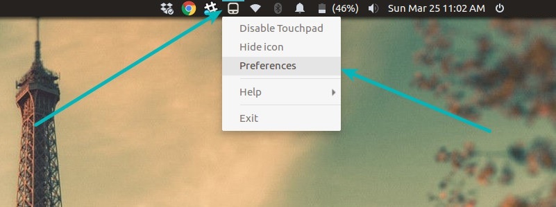 Ubuntu mouse touchpad